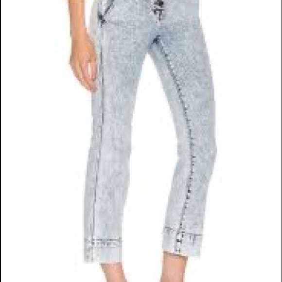 Ulla Johnson Ellis Acid Wash High Waist Jeans, $350 NWT Size US 6 - Picture 7 of 7